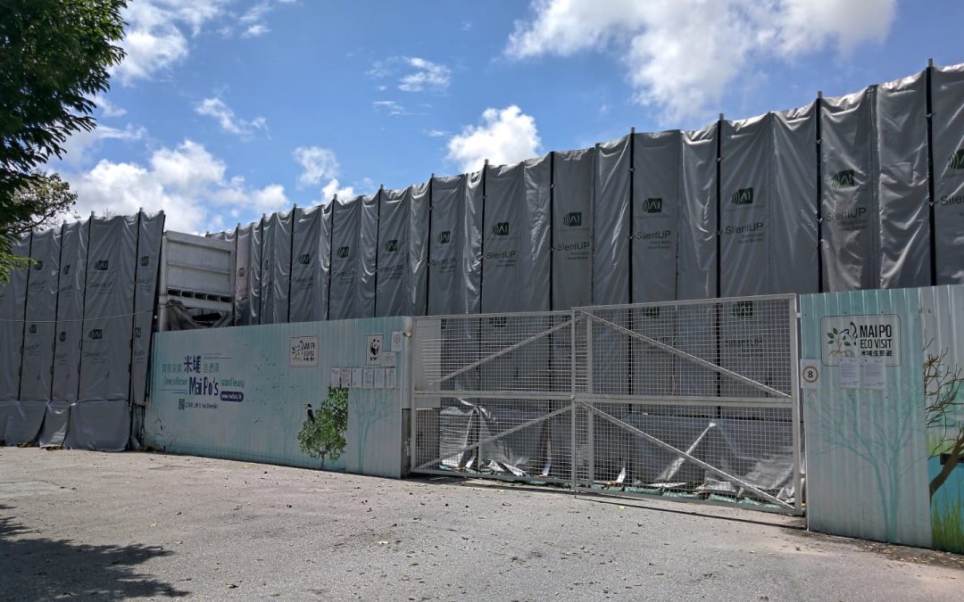 Hong Kong – Demolition Work at Mai Po Nature Reserve Infrastructure